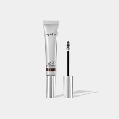 Eyeko Fluffy Brow Volumising Fibre Gel (various Shades) - 5 In 5 - Black Brown