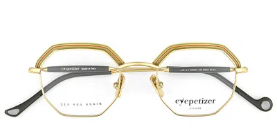 Eyepetizer Air Men's Glasses, Gold, Size 46