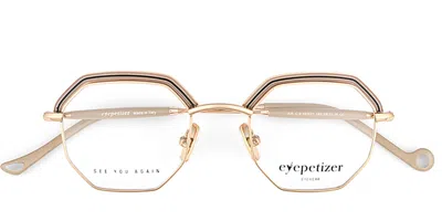 Eyepetizer Air Men's Glasses, Gold, Size 46