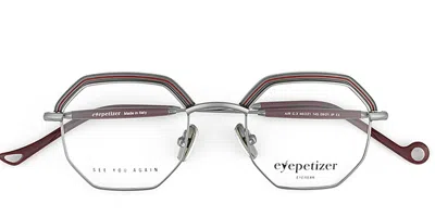 Eyepetizer Air Men's Glasses, Gunmetal, Size 46 In Gray