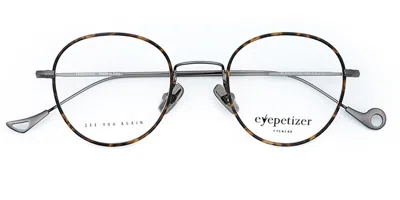 Eyepetizer Alain Men's Glasses, Tortoiseshell, Size 47
