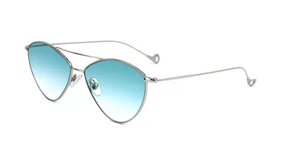 Eyepetizer Ambre C.1-21 Men's Sunglasses Silver Size 57