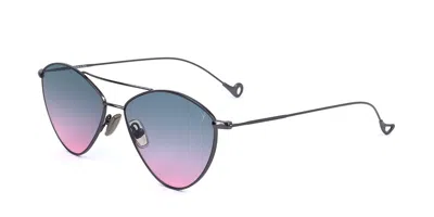 Eyepetizer Ambre C.3-20 Men's Sunglasses Gunmetal Size 57 In Gray