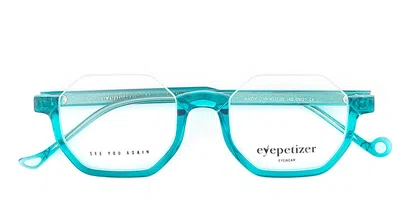 Eyepetizer Andy Men's Glasses, Blue, Size 47