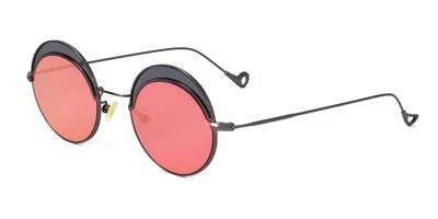 Eyepetizer Artur C.2-c-3 Men's Sunglasses Gunmetal Size 49 In Gray