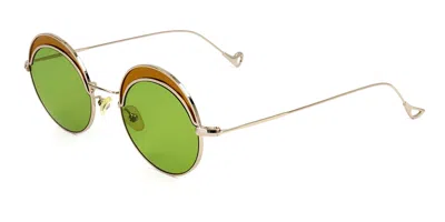 Eyepetizer Artur C.2-h-1 Men's Sunglasses Gold Size 49