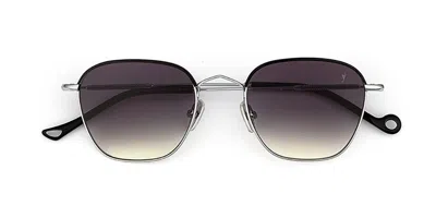 Eyepetizer Atacama C.1-a-27 Men's Sunglasses Black Size 50 In Multi