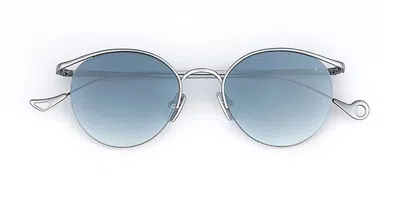Eyepetizer Augusto C.1-op-26f Men's Sunglasses Silver Size 50