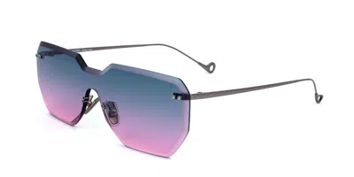 Eyepetizer Brickel C.3-20 Women's Sunglasses Gunmetal Size 99 In Gray