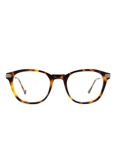 Eyepetizer Runde Broadway Brille In Brown