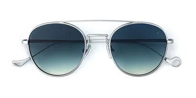 Eyepetizer Build C.1-26 Men's Sunglasses Silver Size 50