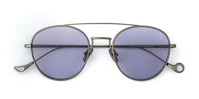 Eyepetizer Build C.3-49 Men's Sunglasses Gunmetal Size 50 In Gray