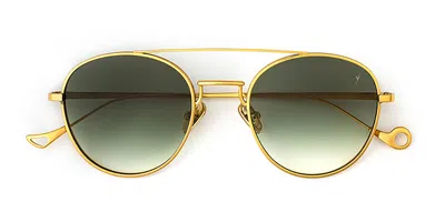 Eyepetizer Build C.4-25 Men's Sunglasses Gold Size 50