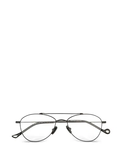 Eyepetizer Bund Vista Pilot-frame Glasses In Black