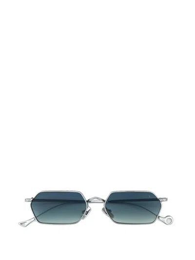Eyepetizer Cavallet Geometric-frame Sunglasses In Silver