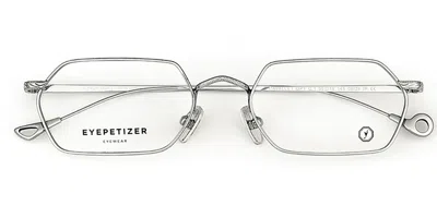 Eyepetizer Cavallet Men's Glasses, Silver, Size 55