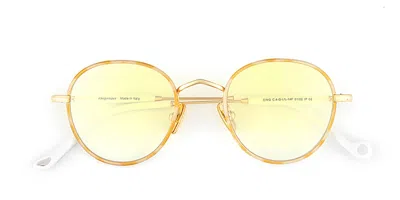 Eyepetizer Cinq C.4-q-l/l-14f Men's Sunglasses Tortoiseshell Size 47