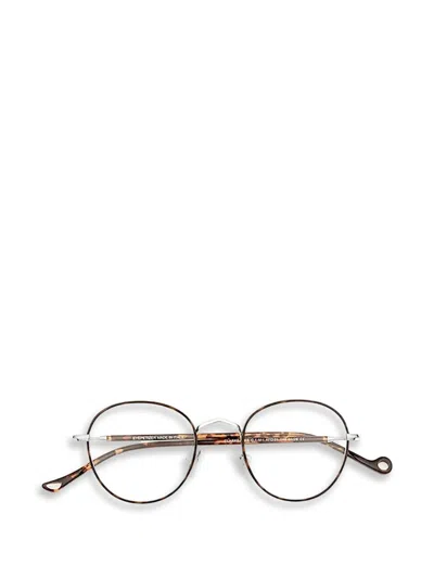 Eyepetizer Clarke Round-frame Glasses In Brown