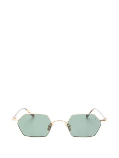 Eyepetizer Copper Sunglasses In Gold
