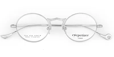 Eyepetizer Crio Men's Glasses, Silver, Size 46