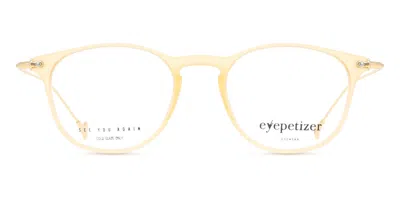 Eyepetizer Dan Men's Glasses, Yellow, Size 47
