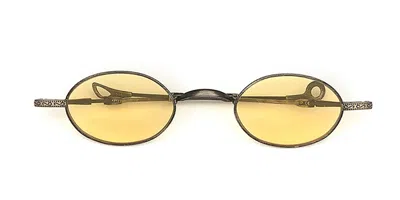 Eyepetizer Dickie C.3-op-24 Men's Sunglasses Gunmetal Size 45 In Gray