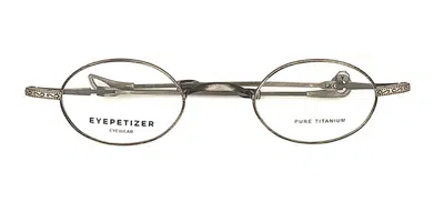 Eyepetizer Dickie Men's Glasses, Silver, Size 45