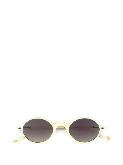 Eyepetizer Dosan Round-frame Sunglasses In 뉴트럴