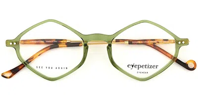 Eyepetizer Douze Men's Glasses, Green, Size 44