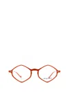 Eyepetizer Douze Orange Glasses In Orange