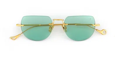 Eyepetizer Drive C.4-48 Men's Sunglasses Gold Size 52