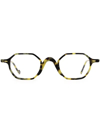 Eyepetizer Dutch Geometric-frame Glasses In Brown