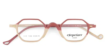 Eyepetizer Dutch Men's Glasses, Pink, Size 41