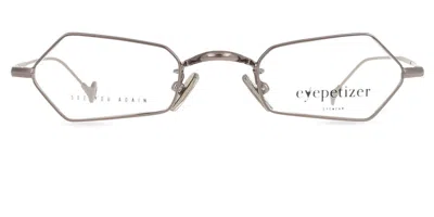 Eyepetizer Duval Men's Glasses, Gunmetal, Size 45 In Gray