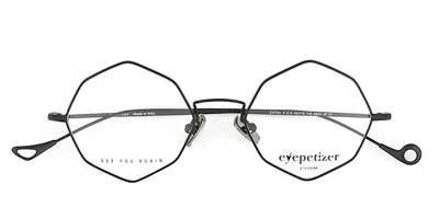 Eyepetizer Eiffel Men's Glasses, Black, Size 49