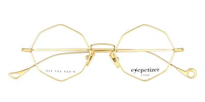 Eyepetizer Eiffel Men's Glasses, Gold, Size 49