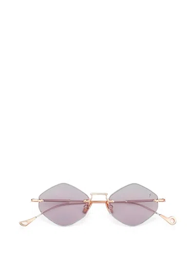 Eyepetizer Empire Geometric-frame Sunglasses In Pink