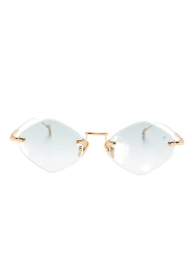 Eyepetizer Empire Sunglasses In Gold