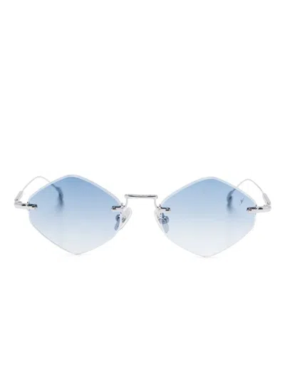 Eyepetizer Empire Sunglasses In Silver