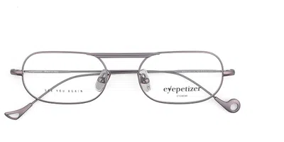 Eyepetizer Eric Men's Glasses, Gunmetal, Size 52 In Gray
