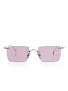 Eyepetizer Etherege Sunglasses In Silver