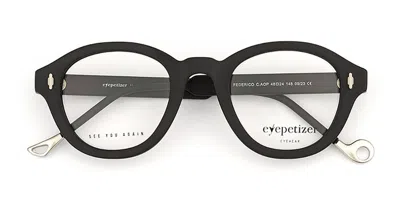 Eyepetizer Federico Men's Glasses, Black, Size 48
