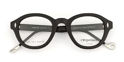 Eyepetizer Federico Men's Glasses, Black, Size 48