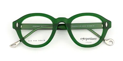 Eyepetizer Federico Men's Glasses, Green, Size 48