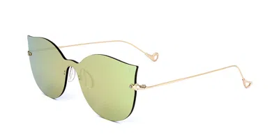 Eyepetizer Fenice C.2-8c Men's Sunglasses Gold Size 99