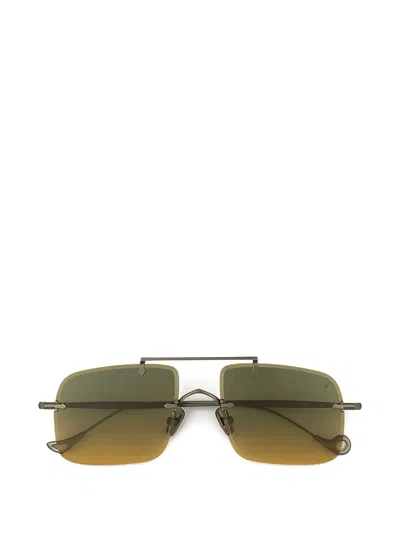 Eyepetizer Filangieri Rectangle-frame Sunglasses In 灰色