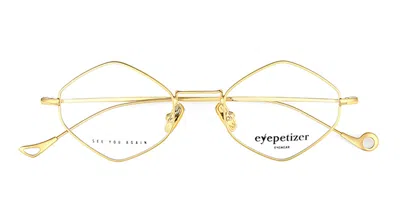 Eyepetizer Flore Men's Glasses, Gold, Size 49