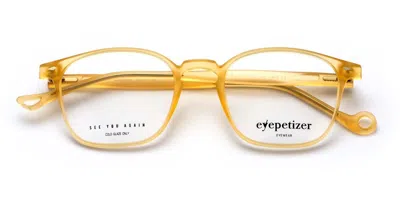 Eyepetizer Francis Men's Glasses, Yellow, Size 43