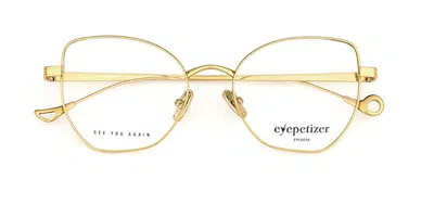Eyepetizer Frida Women's Glasses, Gold, Size 53