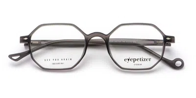Eyepetizer Gabriele Men's Glasses, Black, Size 43